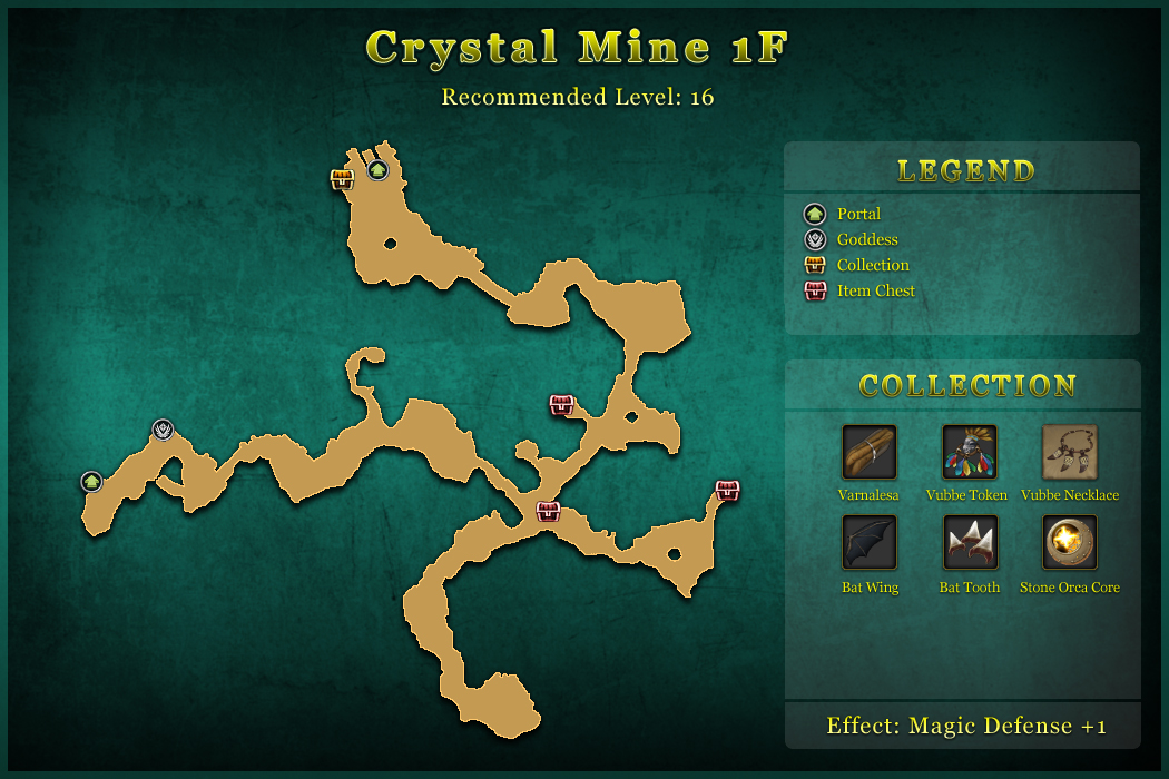 Crystal Mine 1F