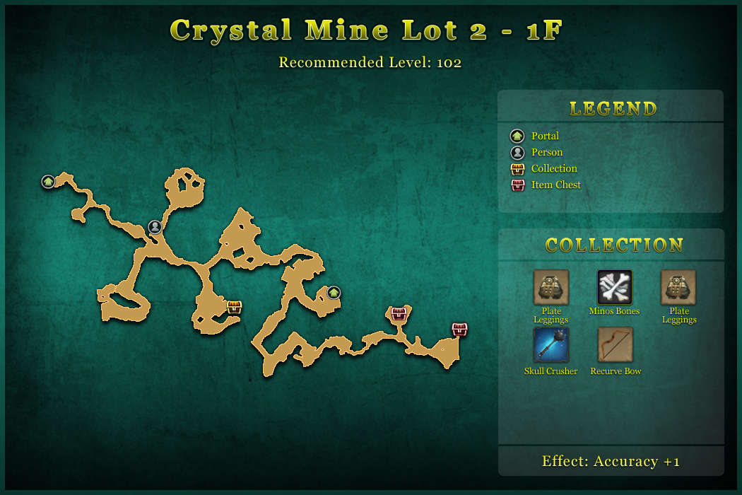 Crystal Mine Lot 2 - 1F